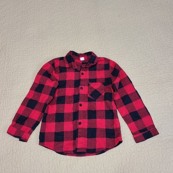 Flannel long sleeve shirt size S